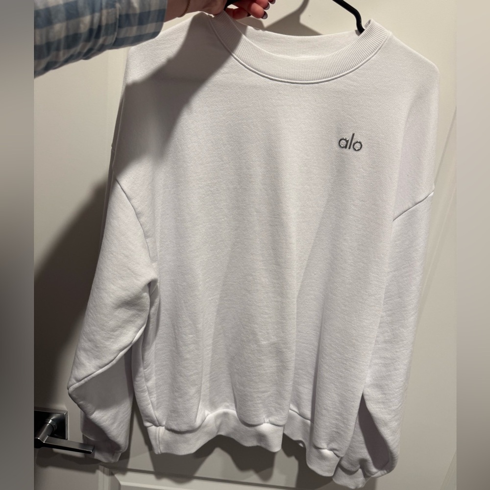 Alo yoga accolade crew neck size M